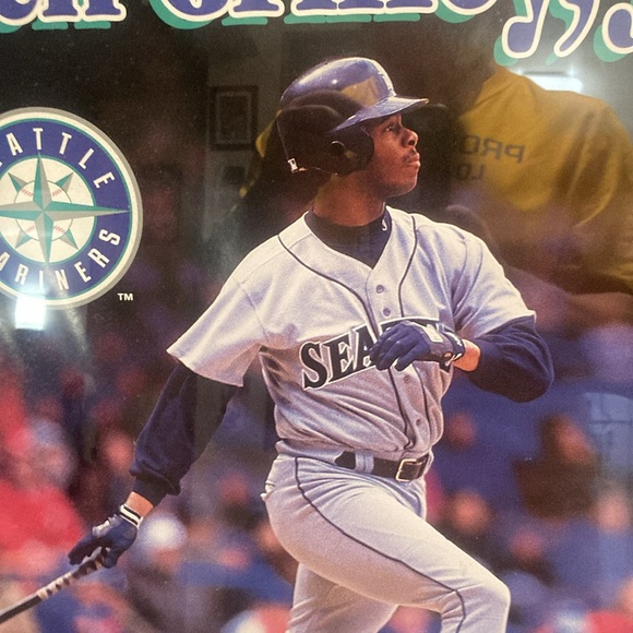 Seattle Mariners Ken Griffey Jr Framed Poster - Picture 2 of 3